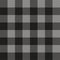 Gray and Black Buffalo Check Plaid Seamless Pattern