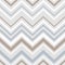 Gray blue and white chevron ikat ornament geometric abstract fabric seamless pattern, vector