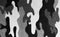 Gray camouflage fabric, knitting background with camo texture.