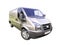 Gray commercial delivery van