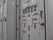 Gray control cabinet at the power substation