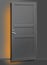 Gray door