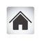 gray emblem house icon