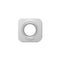 Gray eyelet for clothing tag, realistic, vector illustration