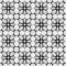 Gray flower mosaic detailed seamless textured pattern background
