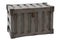 Gray freight containers