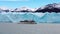 Gray Glacier Patagonia slow motion, Panoramic View of Gray Lake, Patagonia, Chile