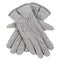 Gray gloves for touch screen display isolated