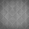 Gray grey colored seamless natural cotton linen textile fabric texture pattern, with diamond quilted, rhombic stiching.  stitched