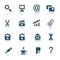 Gray internet icons, part 1