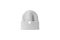Gray Knit Hat Isolated on White. Ski Snowboard or Snowboarding Hat Beanie.
