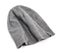Gray Knit Stocking Cap Hat