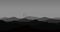 Gray layered mountains vector parallax animation video