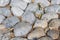 Gray pebbles texture and background, Decorative stone