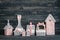Gray and Pink Cute Decorative Kitchen Utensils