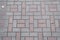 Gray and pink paving slabs