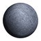 Gray planet isolated and add clipping path