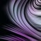 Gray-purple waves on a black background.