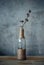 Gray Rope vase stilllife copper flower Ornament Glass bottles