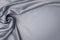 Gray satin fabric