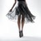 Gray Skirt Leggings: Award-winning Studio Photography With Meticulous Detail