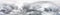 Gray sky with rain clouds. Seamless hdri panorama 360 degrees angle view  with zenith for use in 3d graphics or game development