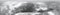 Gray sky with rain storm clouds. Seamless hdri panorama 360 degrees angle view with zenith for use in 3d graphics or game