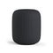Gray Smart Speaker. Digital Voice Assistant Isolated on a White Background.
