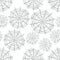 Gray spider web isolated on white background. Seamless pattern. Vector flat illustration.