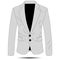 Gray Sport Blazer Vector Template