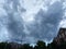 Gray Storm Clouds Above Washington DC