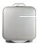 Gray Suitcase on White background