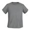 Gray t-shirt plain design mockup blank shirt isolated on white background nobody 3D illustration