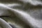 Gray velor draped material for textile background