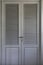Gray wardrobe door panels