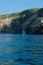 Gray Whale blowing off Santa Cruz Island