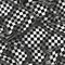 Gray And White Checkered Pattern. Infinite, Seamless Backgrounds. Generative AI
