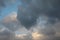 Gray and White Stratocumulus Clouds with Blue Sky