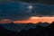 Grays and Torreys Peak at Sunset