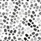 Grayscale human shoes footprint various sole seamless pattern eps10