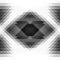 Grayscale triangles and rhombus abstraction geometric seamless background