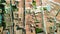 Grazalema, Andalusia. Aerial view of whitewashed houses sporting rust-tiled roofs and wrought-iron window bars