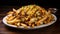 Greasy and mouthwatering chili cheese fries