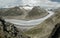 The Great Aletsch glacier seen from Eggishorn