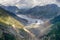 Great Aletsch Glacier valley