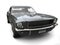 Great American vintage muscle car - dark metallic gray