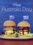 The Great Aussie BBQ Burger with Australia Day sample text.
