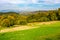 Great autumnal rural area in mountains