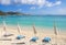 Great Bay beach - Philipsburg Sint Maarten - Caribbean tropical island