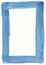 Great blue watercolor background frame